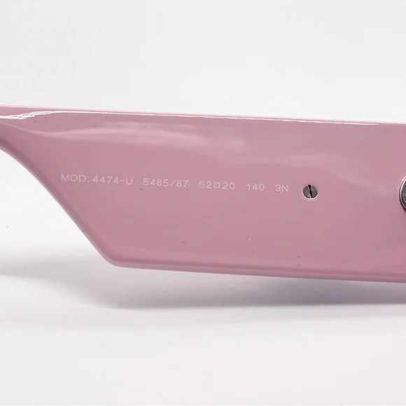 NEW VERSACE VE4474U 5485/87 SQUARE PINK GRAY WOMEN SUNGLASSES VERSACE MOD 4474-U - Picture 8 of 10